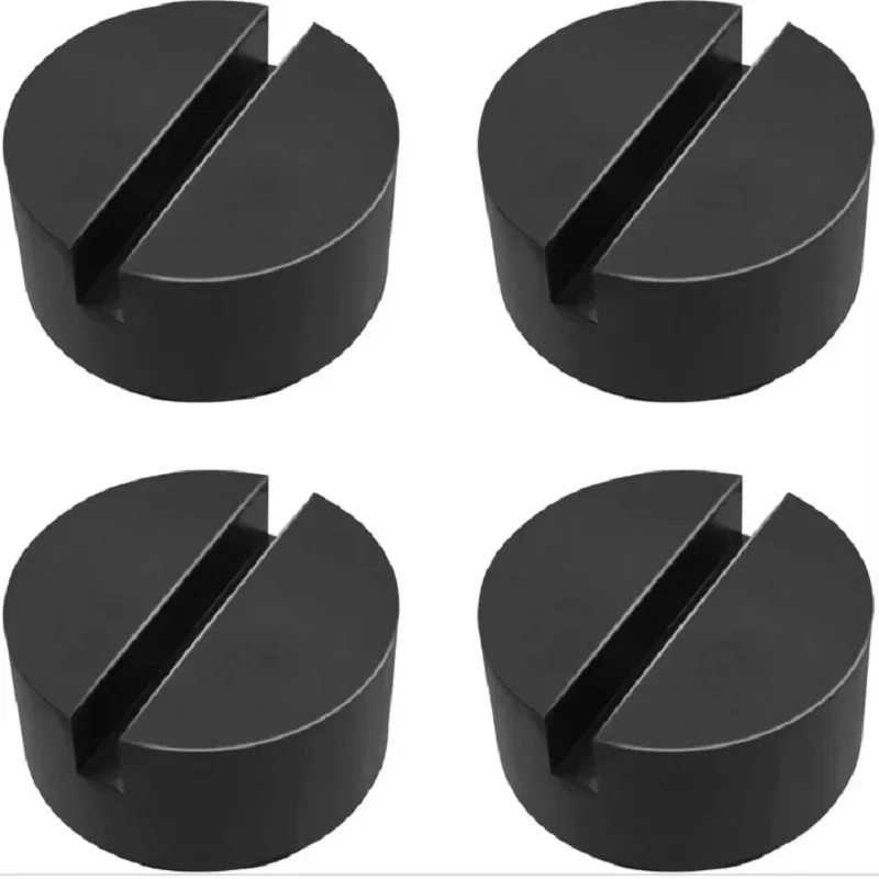 Car Jack Rubber Pad Multifunctional Round Car Supplies Rubber Support Block Portable Car Accessories Rubber Pad Durable