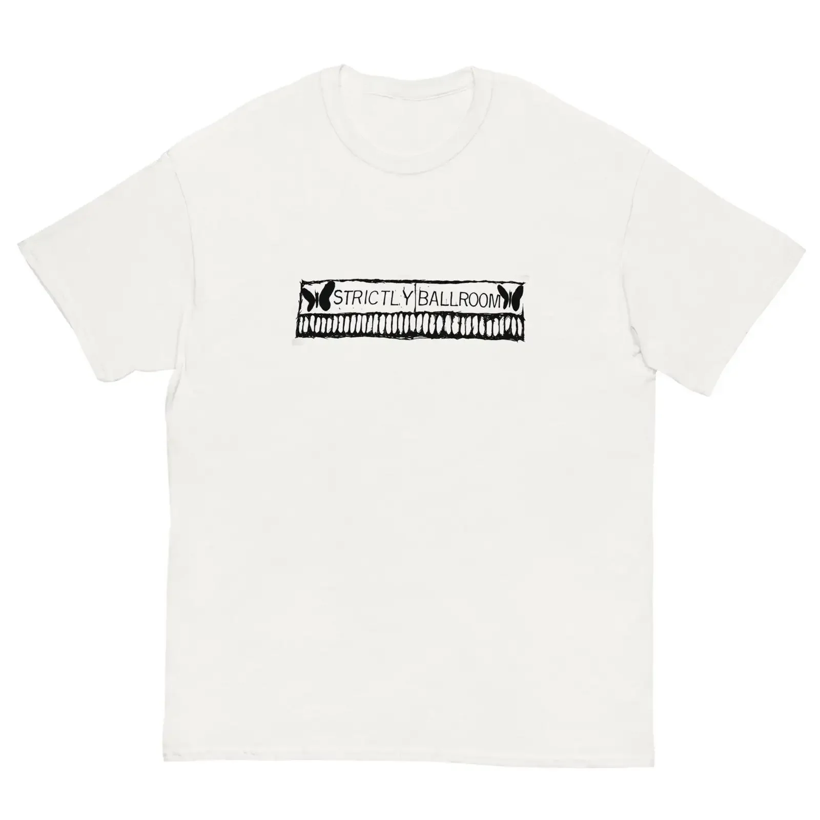 strictly ballroom T Shirt 90s emo hardcore punk indie vintage Washed Comfortable graphic homme Stretched Top For Everyday Wear