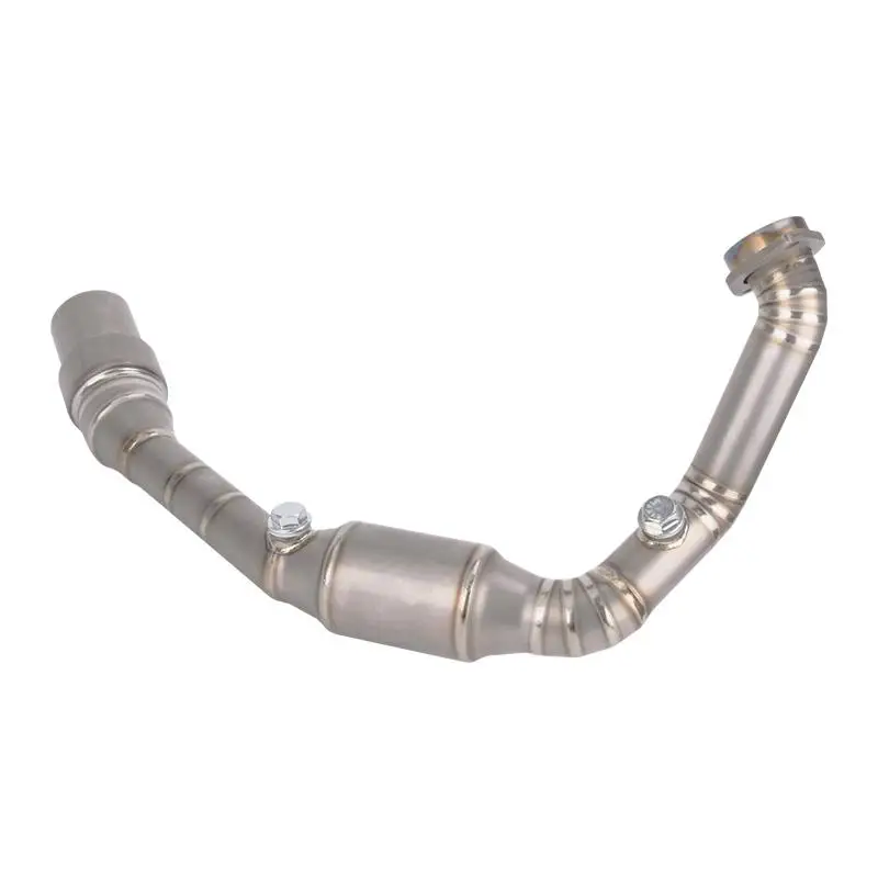 Slip On Motorcycle Exhaust System Titanium Alloy Header Link Pipe Modified For DUKE 250 390 390ADV 2024 Front Tube