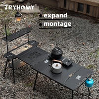 Camping IGT Table IGT Stove Table IGT 0.5 Unit Table Aluminum Alloy Double-layer Storage Rack Tactical New