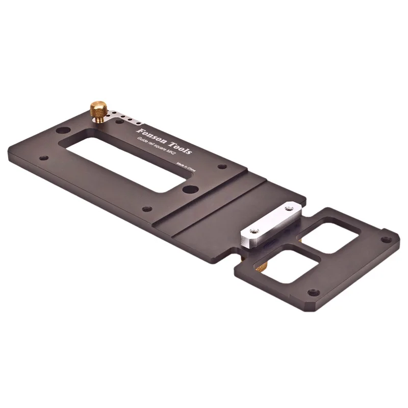 Rail Saw Right Angle Positioning Plate Woodworking Track Saw Square Guide Rail Clamp Aluminum Alloy Right Angle Guiding Ruler