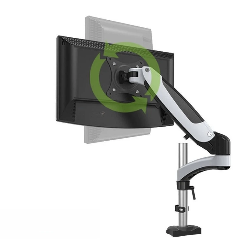 

Gibbon monitor bracket arm, standing office free hover 8kg desktop lift height increase bracket GM112C