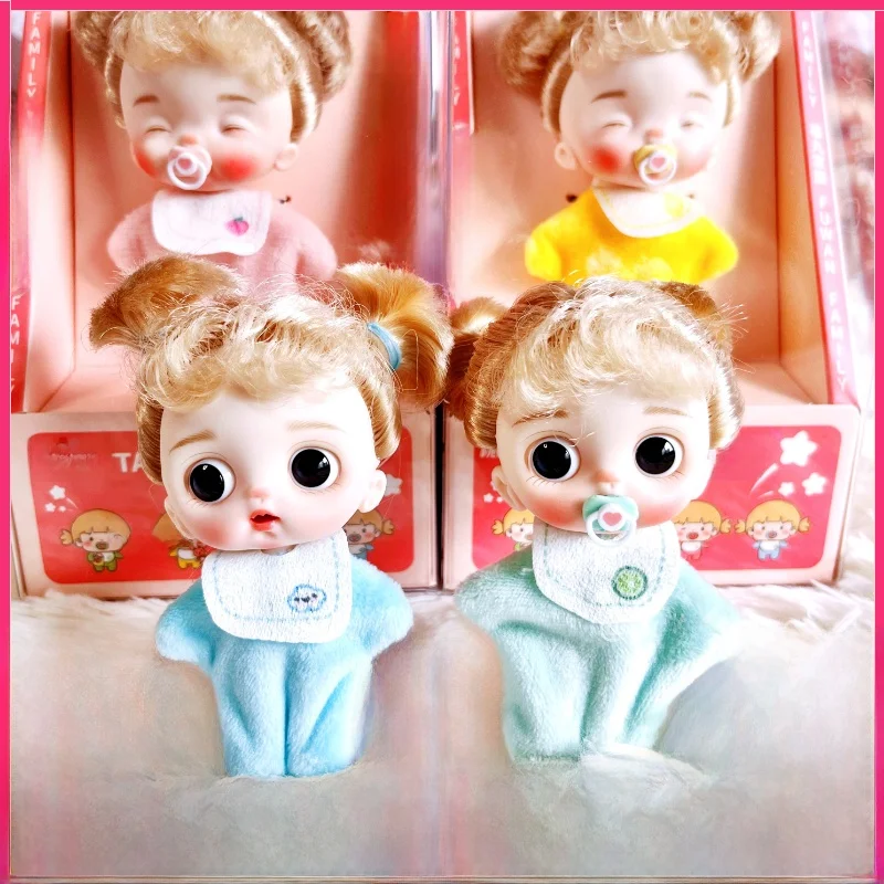 

Dr-Up Doll Toy for Girls Desktop Decoration Changeable Outfit Toddler Girls Pretend Play Dollhouse Accories