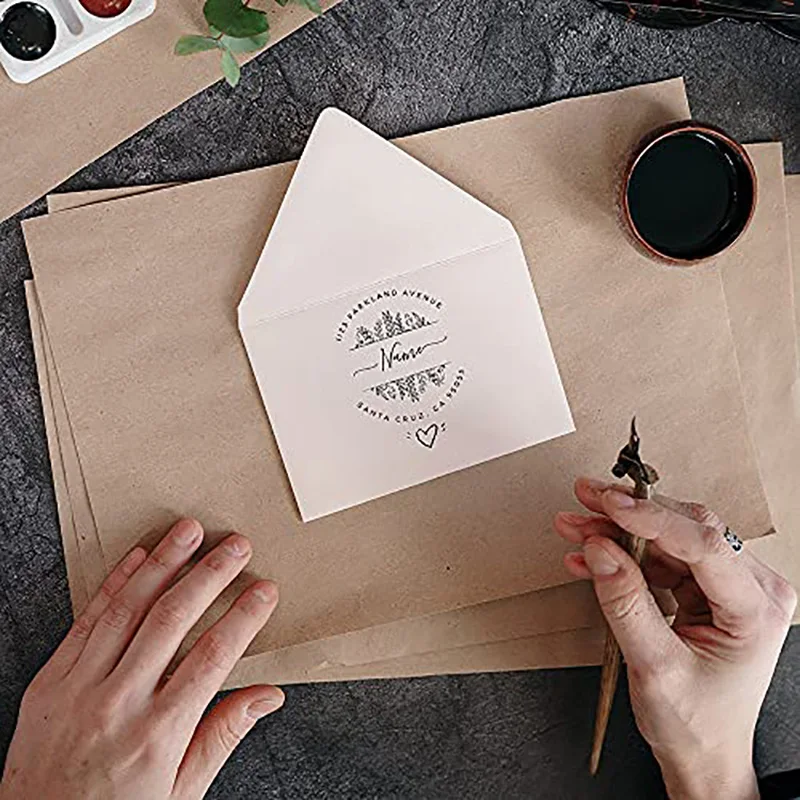 قم بتخصيص الشعار الخاص بك، ختم حبر حساس للضوء، ختم مطاطي مخصص ذاتي التحبير #5