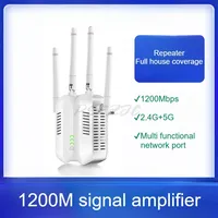 1200M Enhanced Upgrade Wireless Signal Extender Repeater Wifi Amplifier Dual Band Combination