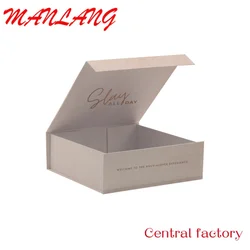 Custom  HENGXING Luxury Custom Logo Cardboard Fold Gift Box Magnetic Packaging Paper Boxes for Clothing