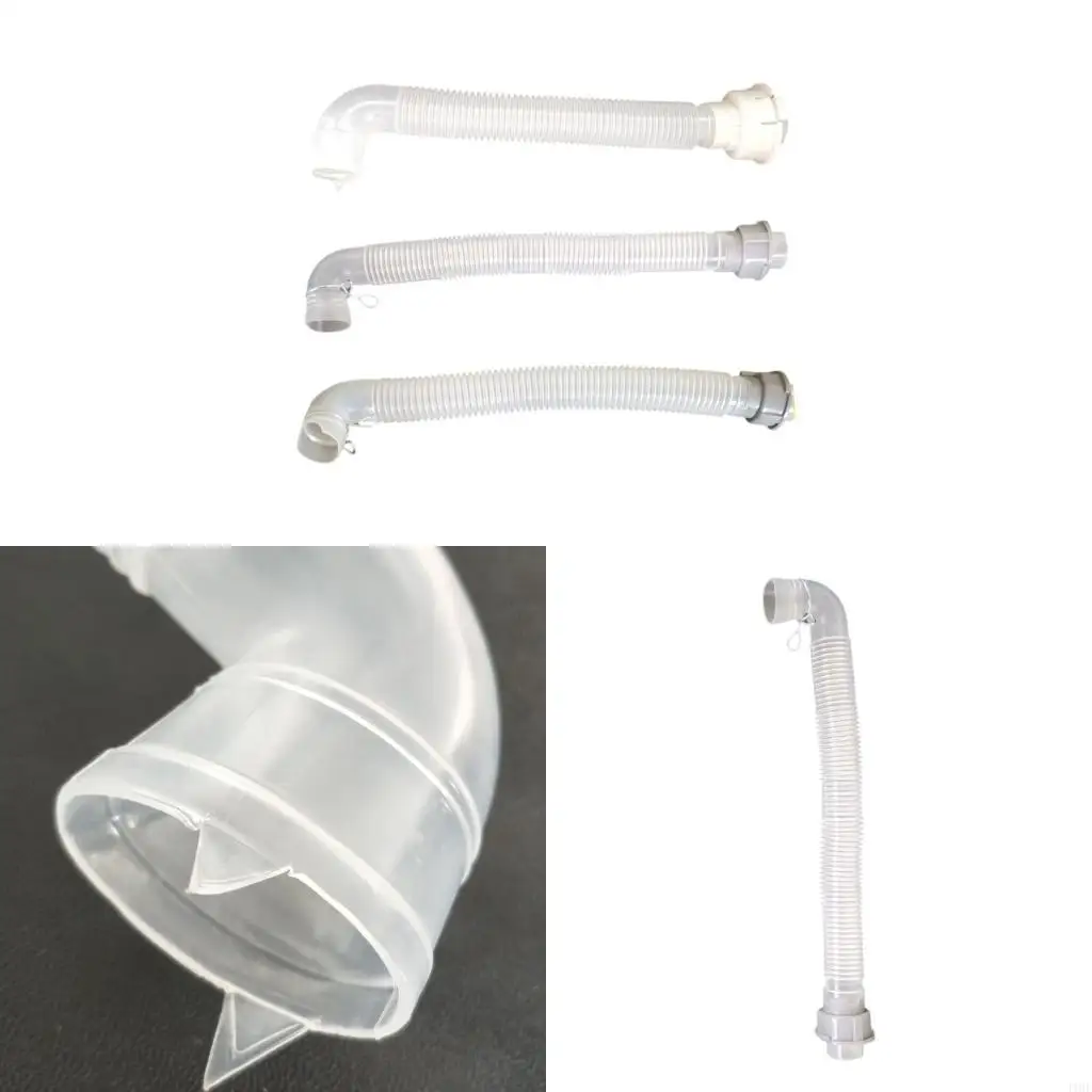 J1HF Universal Laundry Machine Drainage Pipe Flexible Length Plastic Texture