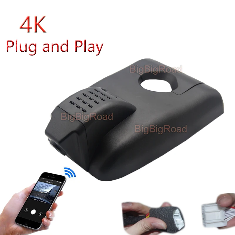 4K Plug And Play Car DVR Wifi Video Recorder Dash Cam Camera For Lexus ES200 ES250 ES300H 2015 2016 2017 2018 FHD 2160P