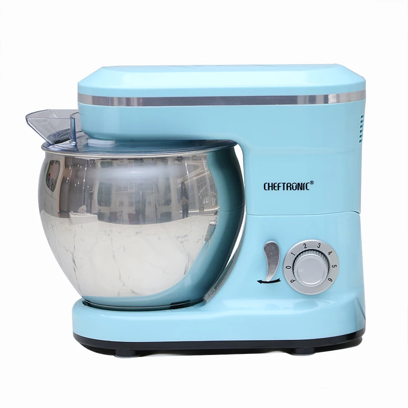 Versand bereit heißer Verkauf Lebensmittel mischer 6-Gang-Kuchenmischer 5l Edelstahl Schüssel Stand mixer