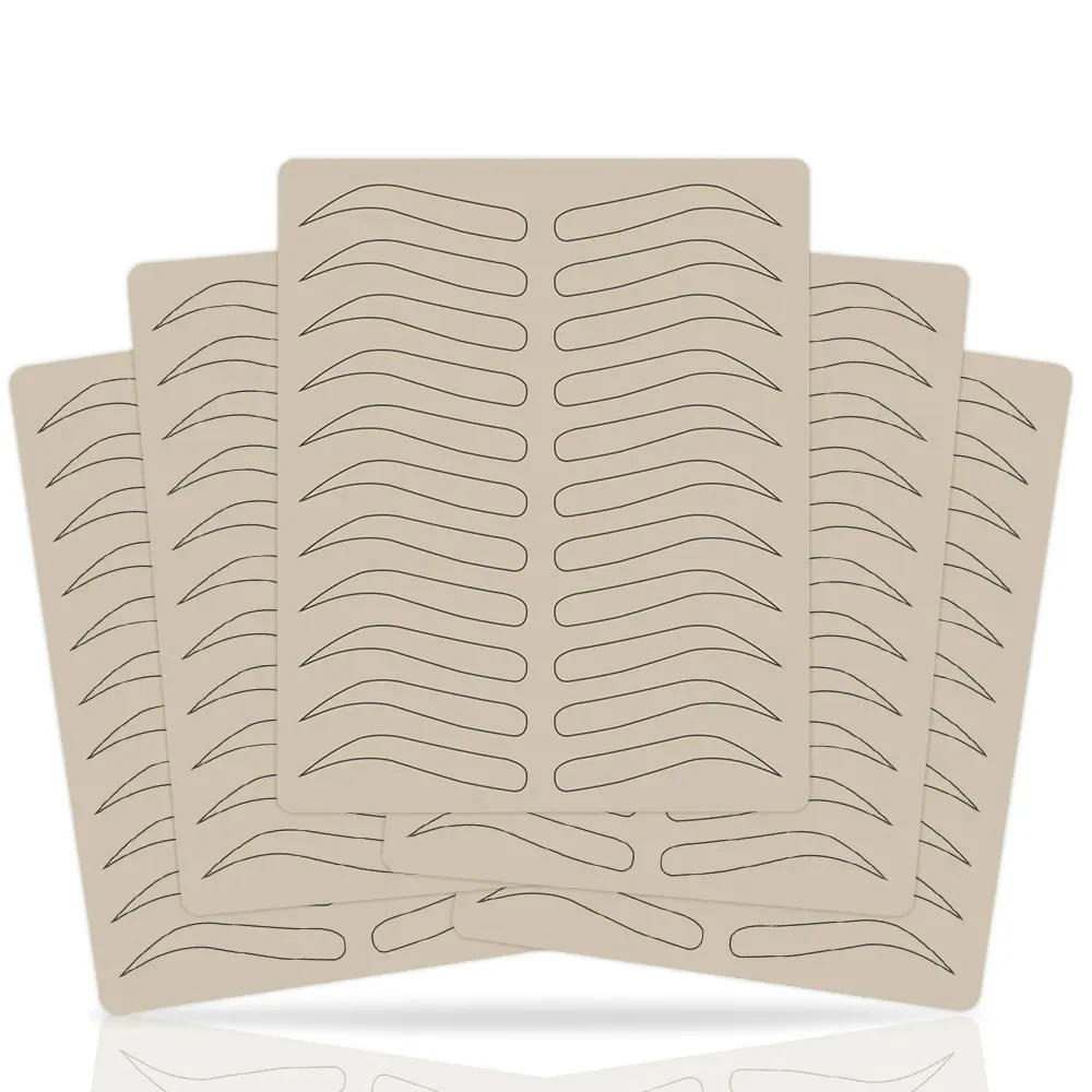 

Microblading Eyebrow Tattoo Practice Skin Eyebrow Fake Tattoo Skin for Permanent Makeup Eyebrow Training Skin Tattoo Accessories