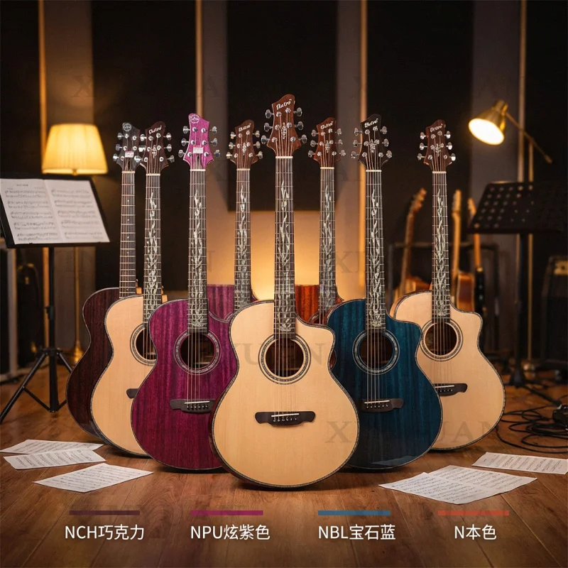 Acoustic Guitar 6S-M, New 41 Inch Musical Instrument Featuring Sitka Spruce Top, Wholesale Cheap Goods Manufactured in China
