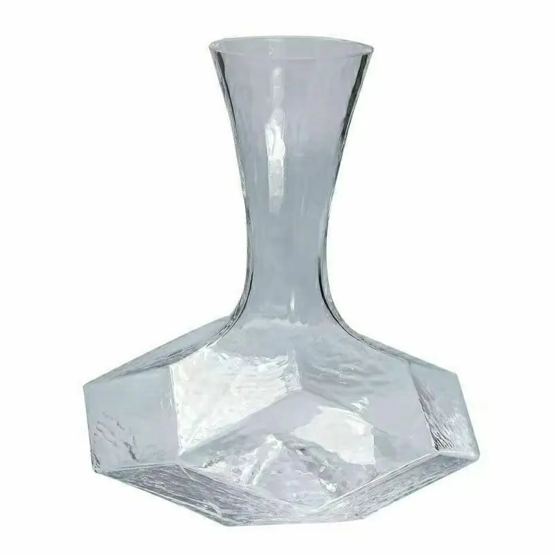 

Новый домашний графин с набором бокалов для красного вина, хрустальным бокалом на высокой ножке, геометрическим легким роскошным бокалом для вина в европейском стиле.