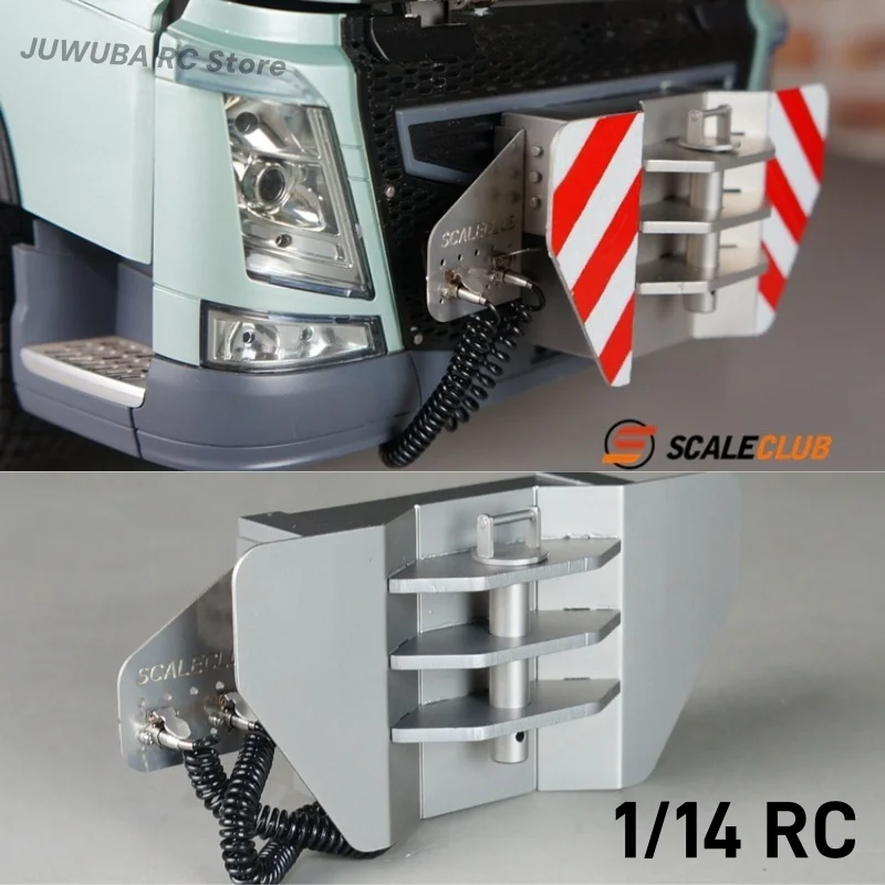 

1/14 RC Truck Front Hook Trailer Hitch QTG-VO-1 For Tamiya 1 14 FH16 RC Tractor Tow Truck Timber Truck Parts Accessories