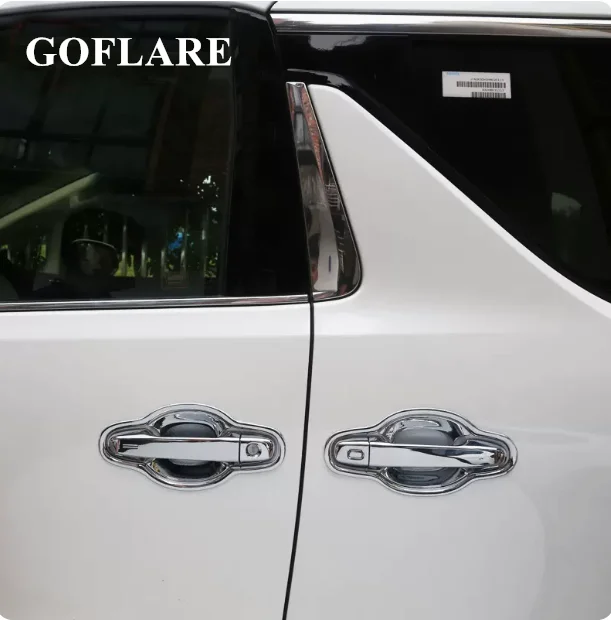 chrome car door handle bowl cover trim panel for Toyota Alphard Vellfire 30 ANH30 2015 2016 2017 2018 2019 2022 car accessories