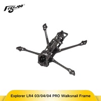 Flywoo Explorer LR 4 Inch Frame Kit Ultra Compact for DJI O3 O4 Pro & Walksnail HD Long Range FPV Drone DIY Build