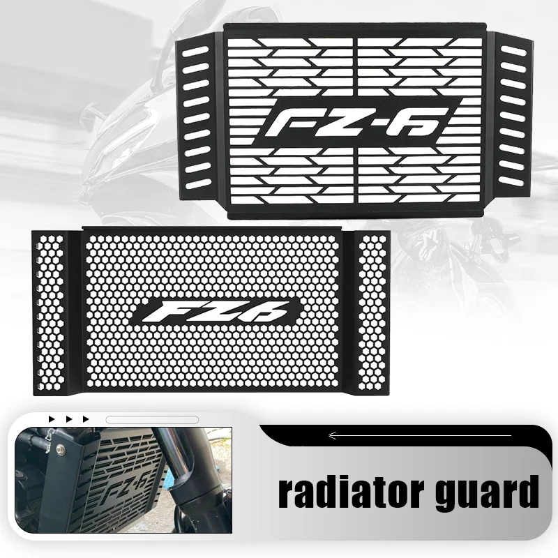 

FOR YAMAHA FAZER FZ-6 FZ 6 Fazer 2007 2008 2009 2010 Motorcycle Accessories FZ6 Radiator Grille Cover Guard Protection Protetor