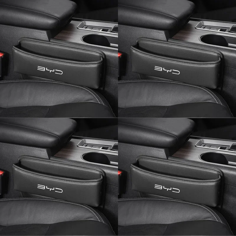 Multifunction Car Seat Gap Organizer Seat Crevice Slot Storage Box for BYD Tang F3 E6 Atto 3 Yuan Plus Song Max F0 G3 I3 Ea1 Dmi