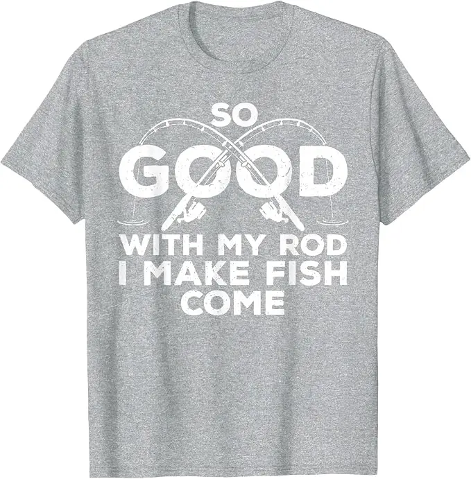 Lustiges Angler-Design für Männer und Frauen, Angler-Fisch-Angel-T-Shirt, Humorvolles, einzigartiges Angler-Geschenk, T-Shirt mit Angler-Sprüchen, Outdoor-Kleidung – Detail 8