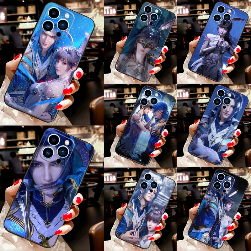 Чехол Douluo Dalu Soul land для iPhone 13 12 11 14 15 Pro Max XS XR X, чехол с полным покрытием для iPhone 12 13 Mini 7 8 Plus SE 2020