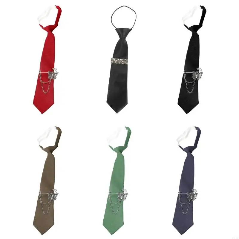 

U4LF Универсальные предварительно связанные униформы с бабочкой металлической сети школьной формы