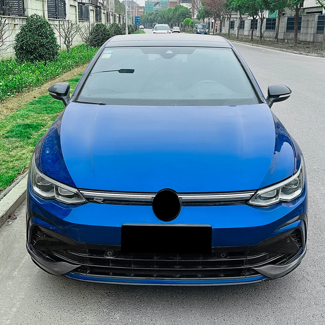 

Подходит для Volkswagen Golf 8 High 8 Golf MK8 GTI Rline To CS, передний воздушный нож, автомобильная наклейка, внешняя модификация
