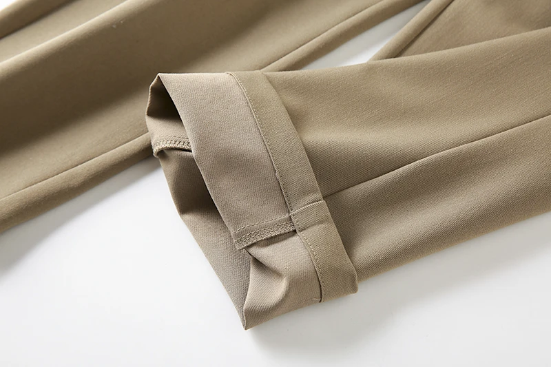 

Мужские повседневные брюки со складками 3D, длинные брюки с эластичной резинкой на талии Faion Urban Sle, осеннее новое поступление, облегающие брюки для отдыха...