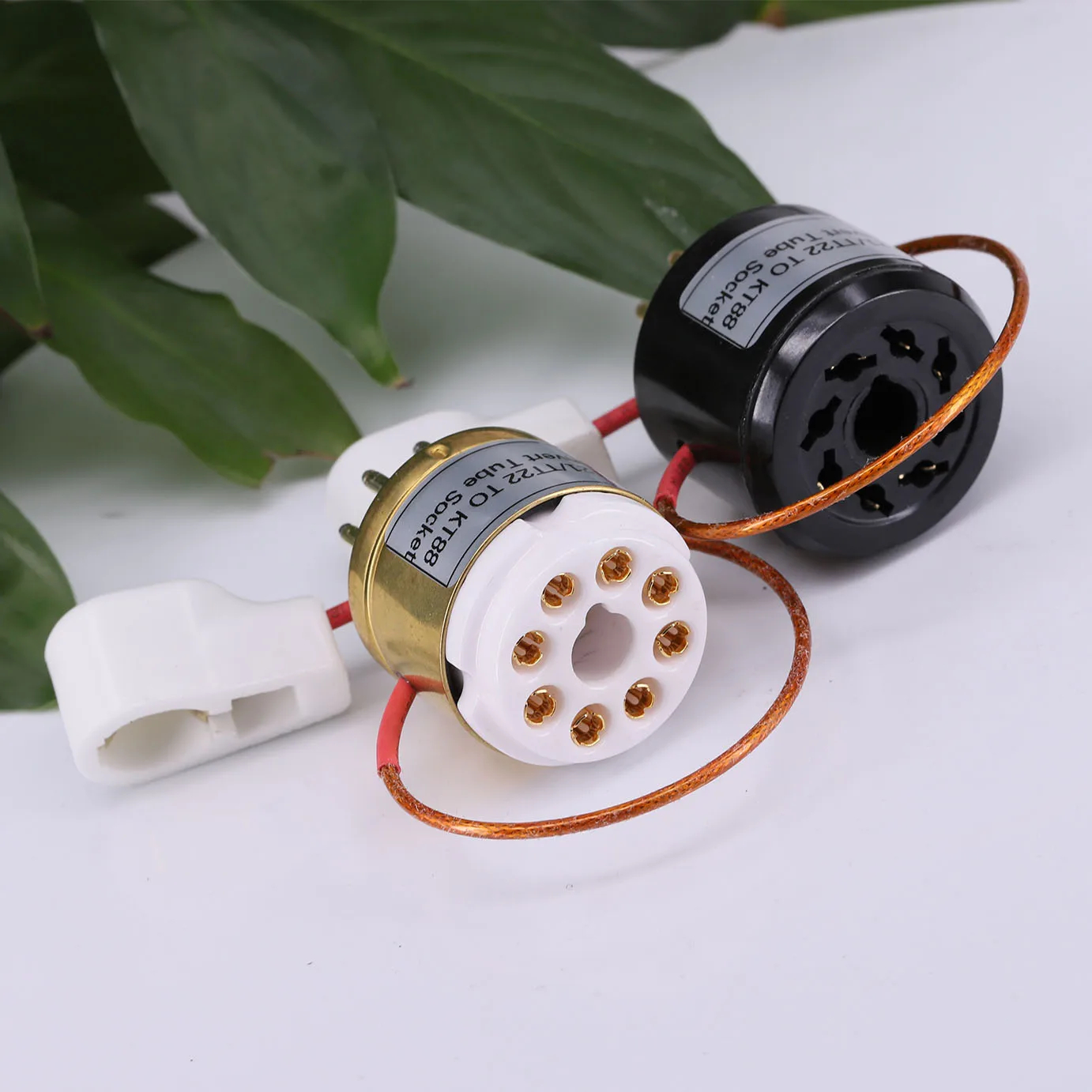 1Piece TT21 TT22 TO KT88 Tube 8Pins TO 8Pins DIY Audio Vacuum Tube Adapter Socket Converter  Amplifier DIY