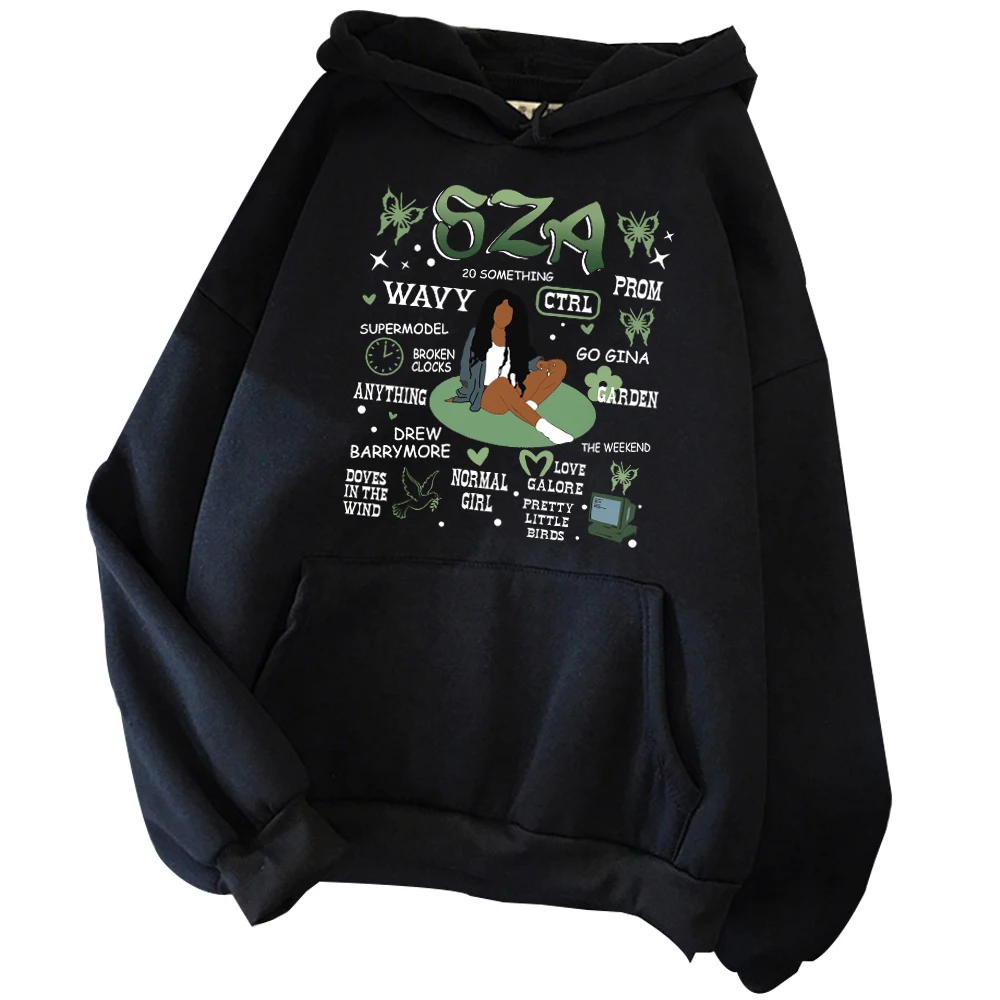 

Sza Ctrl Album Hoodie Sza Hoodie Sza Merch Sza Print Hoodie Gift for Sza Fan Pullover Tops Streetwear Unisex