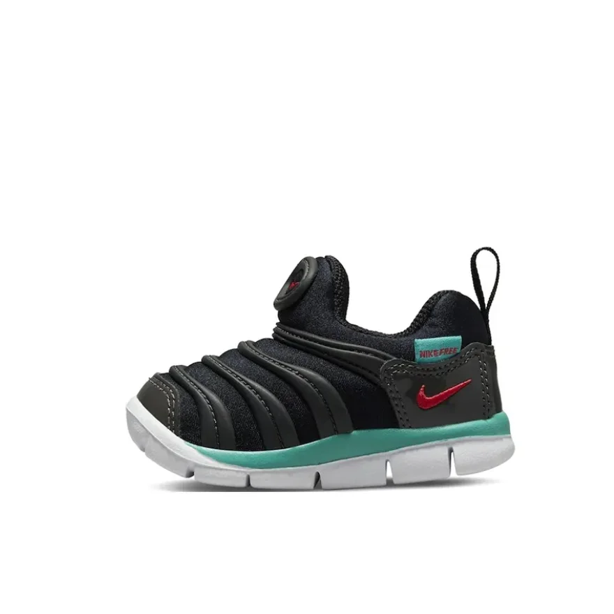 Nike Dynamo GO BT Caterpillar Antypoślizgowa amortyzująca Odporna na zużycie niska cholewka dla niemowląt i małych dzieci