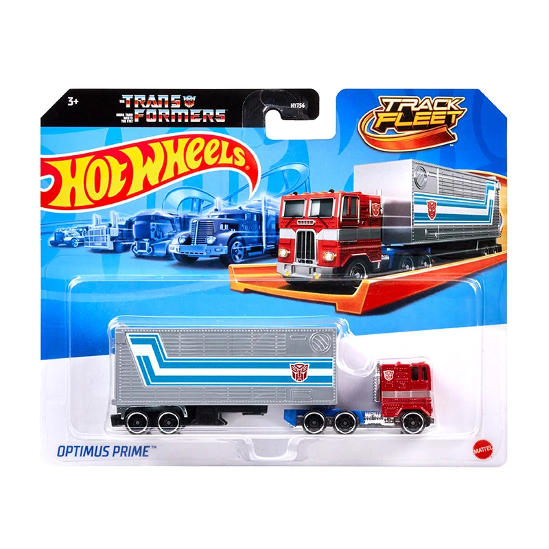 Hot Wheels Car Culture Rail Transport Vehicle Series Diecast Model Alloy Car Puka Car Track Trailer Camper Van Collectible  Toys