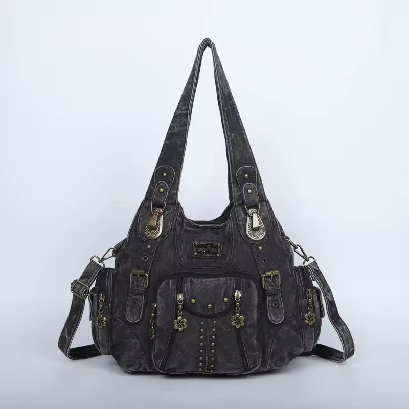 Angel kiss Bag Women Fashion Handbags Women Shoulder Bags PU Leather Handbag Female Satchel Shoulder Purse Bag bolsa feminina - Image 4