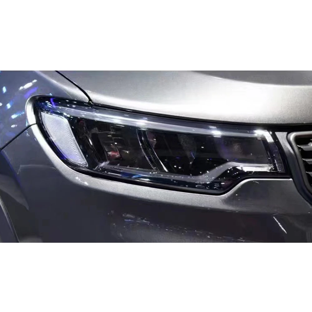 For Jeep Compass 2021 2022 2023 Car Headlight Glass Plexiglass Headlamp Shell Lampshade Lampshade Car Accessories