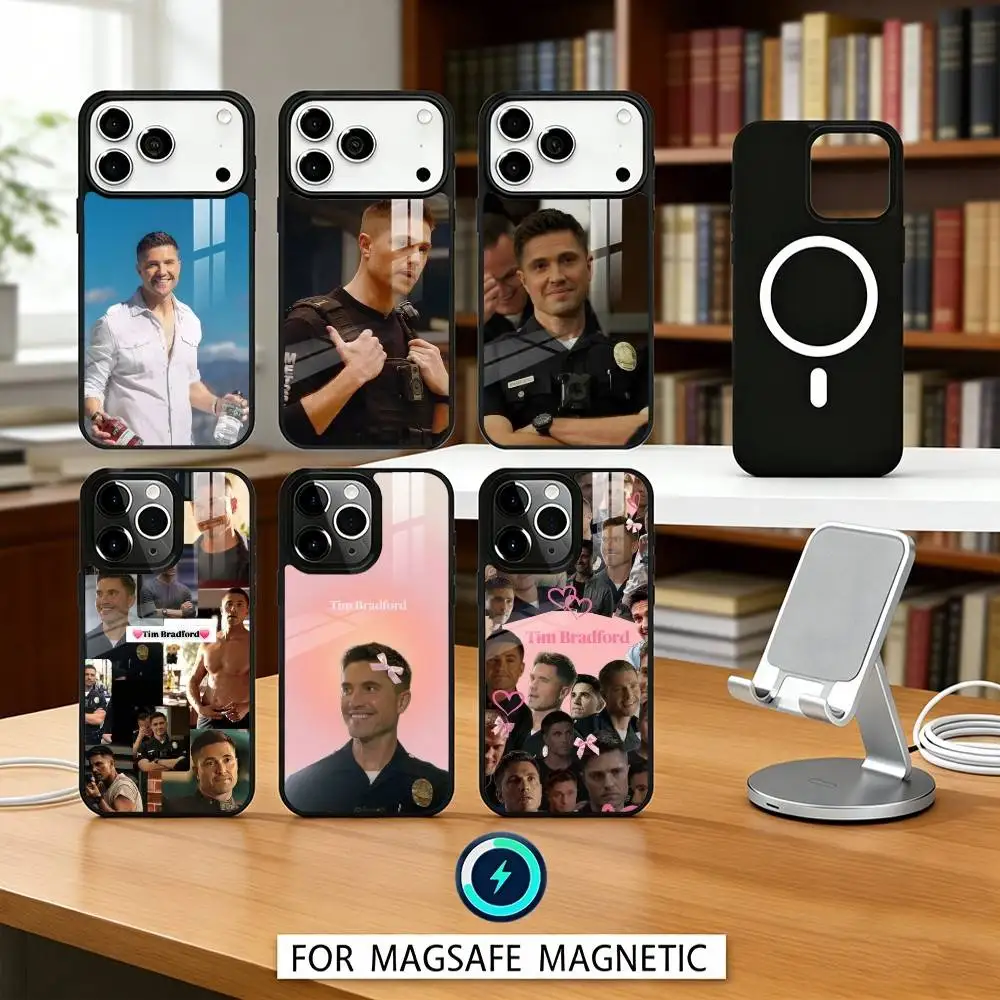 

Handsome T-Tim Bradford R-Rookied Phone Case For iPhone 17,16,15,14,13,12,Pro,Max For Magsafe Magnetic Wireless Charging