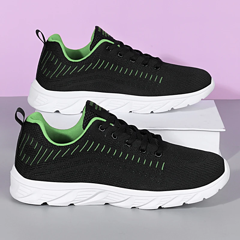 YRZL Leichte Laufschuhe, atmungsaktiv, rutschfest, für Herren, bequeme Turnschuhe, Outdoor-Sport, weich, verschleißfest – Detail 14