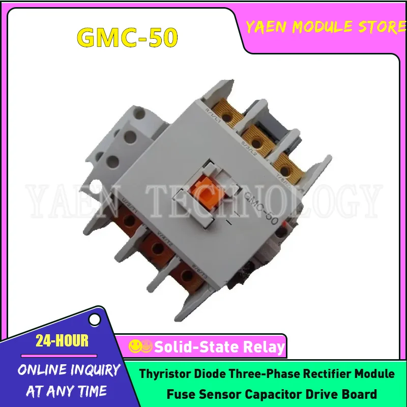 

AC contactor GMC-50 AC 220V AC 380V AC 110V AC 48V AC 36V AC 24V