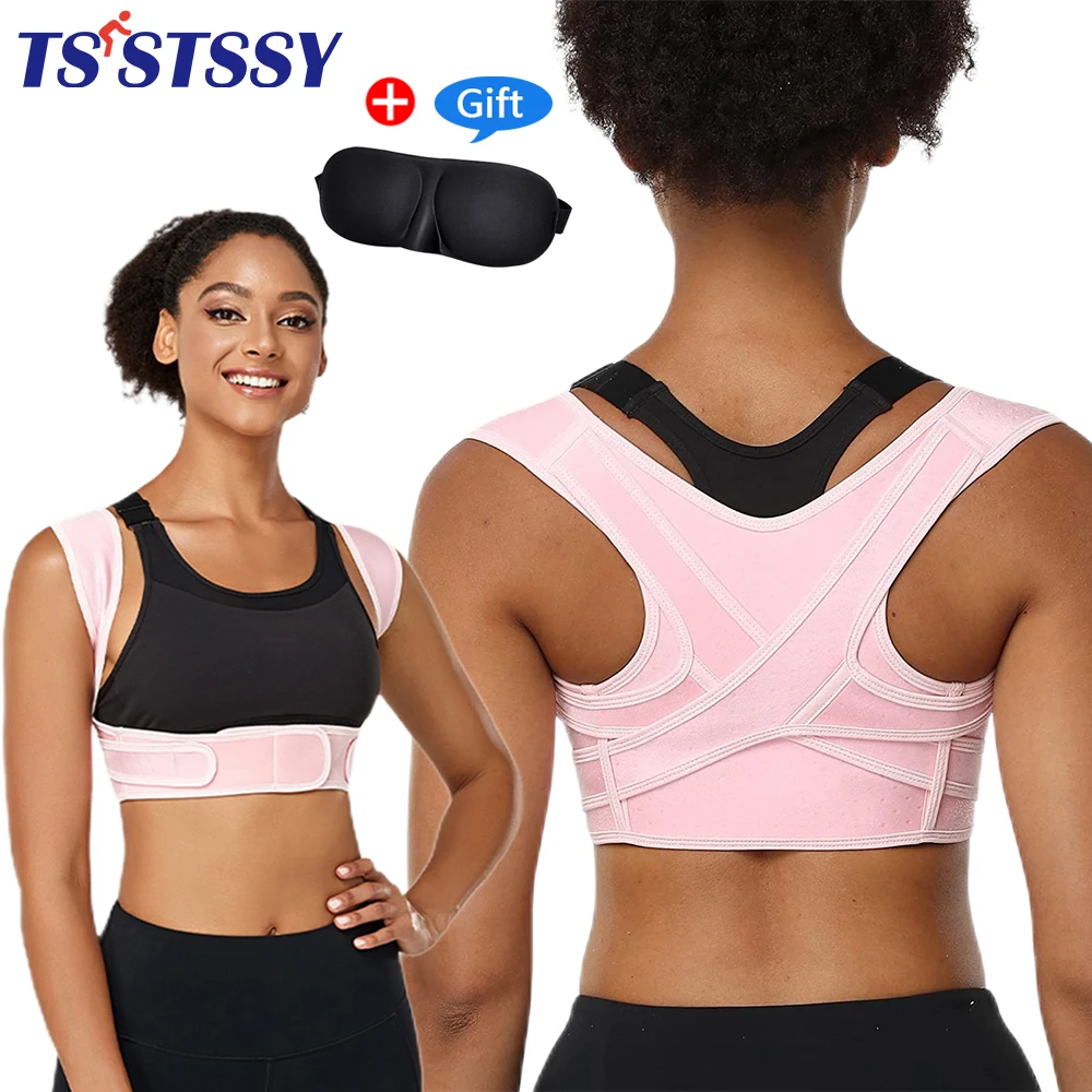 

Adjustable Clavicle Posture Corrector Upper Back Brace Shoulder Lumbar Support Belt Corset Men Women Hunchback Correction