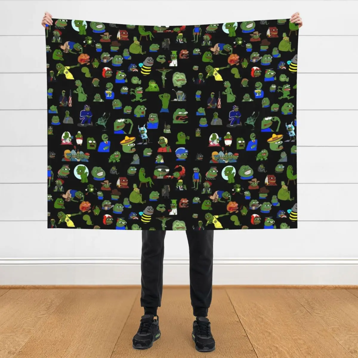 

So Many Pepe's design Throw Blanket Baby Softest Flannels Blankets