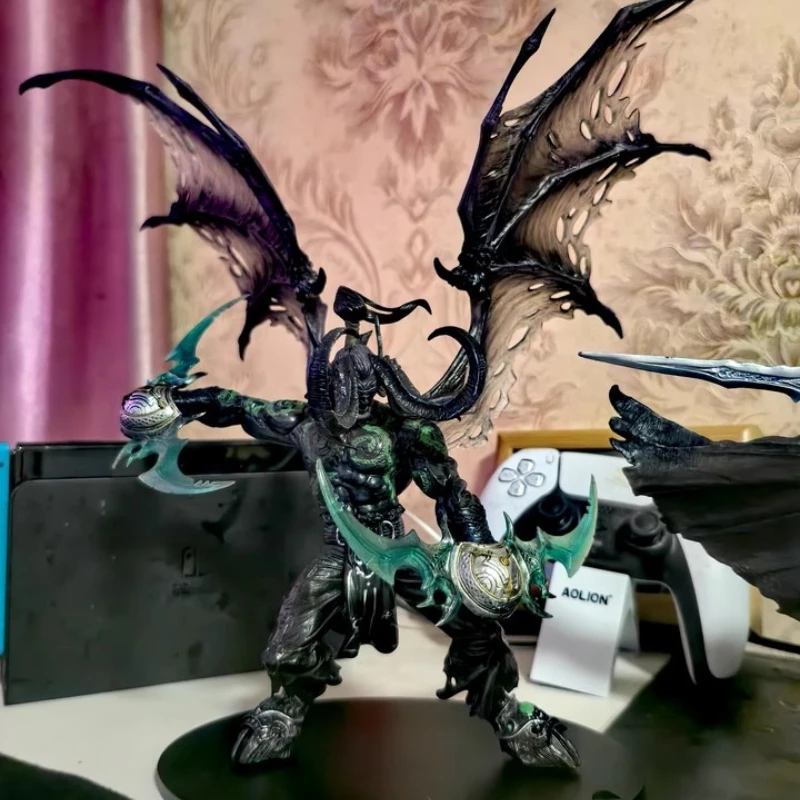 25 см DC Game WOW Персонаж Demon Hunter илidan Stormrage Фигурка ПВХ Модель статуя Коллекционная подарочная игрушка Делюкс в штучной упаковке