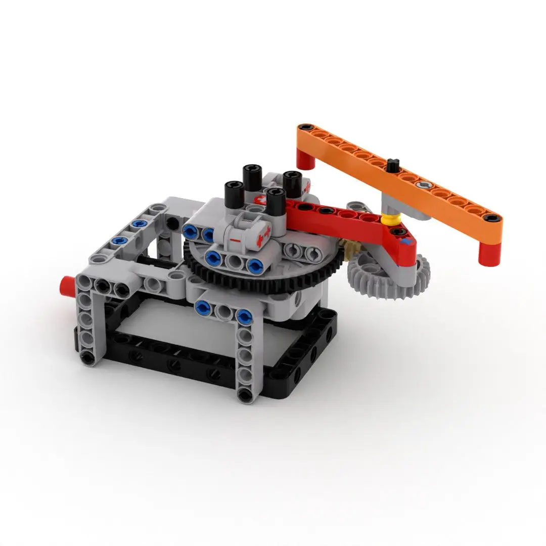 Cross Shuttle Mechanism, STEM Educational Technic Mechanical Building Blocks, Robot DIY Assembly Engineering Model Set