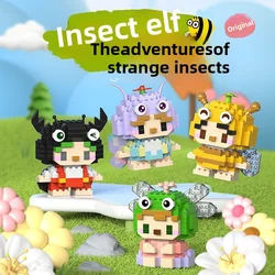 Gato Micro diamante partículas pequeñas ensambladas bloques de construcción animales Mini Brock juguetes de construcción para niños de 9 a 12 años