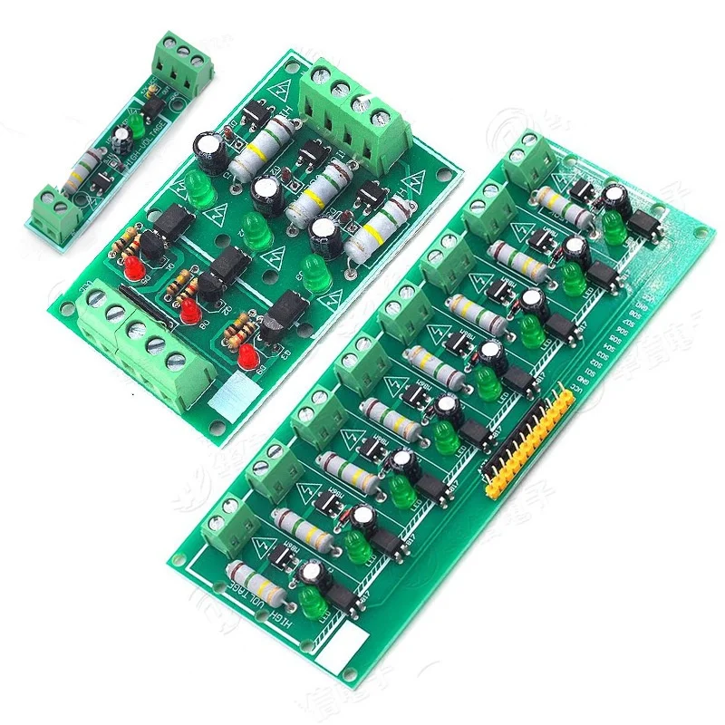 1/3/8 channel AC 220V MCU TTL Level 8 Ch Optocoupler Isolation Test Board Isolated Detection Tester PLC Processors Module  2025