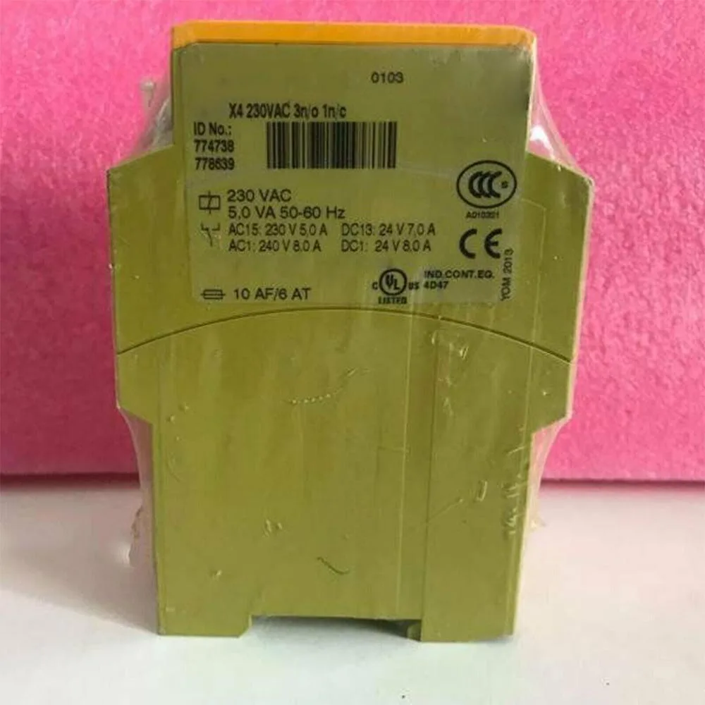 New for 774738  PILZ PNOZ X4 230V Safety Relay Module