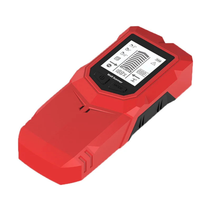 【AJOUT À CART】 Détecteur de métaux mural 6 en 1, détecteur de goujons muraux, tension de goujons en bois, détection de fil sous tension, Scanner mural, Locat de boîte électrique