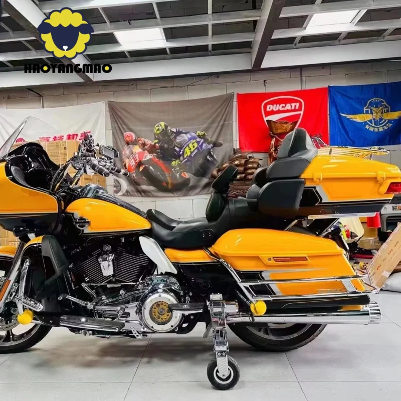 HYMOTO Motorcycle for Indian Chief Chieftain Roadmaster GoldWing GL 1800 1250ADV Landing Gear Tren De Aterrizaje Para