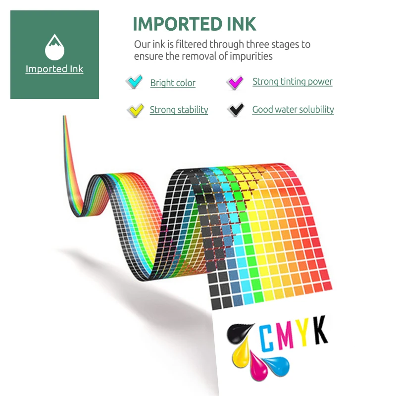 Icehtank-cartucho de tinta 21XL 22XL para impresora HP 21 22, HP21, Deskjet F2180, F2200, F2280, F4180, F300, F380