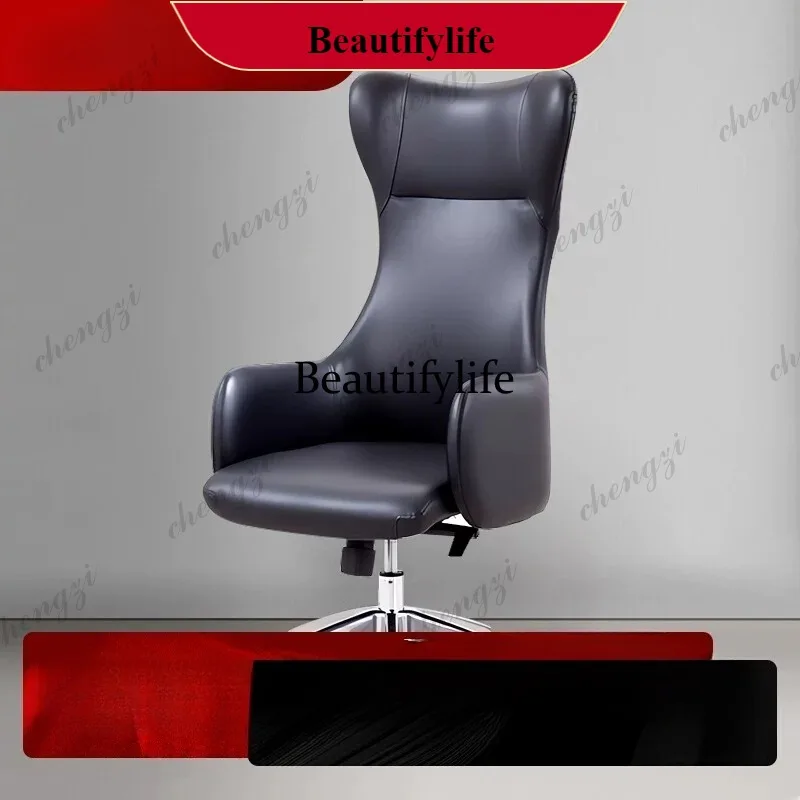 E153 Modern minimalist, large class, manager, computer chair, office furniture, supervisor chair