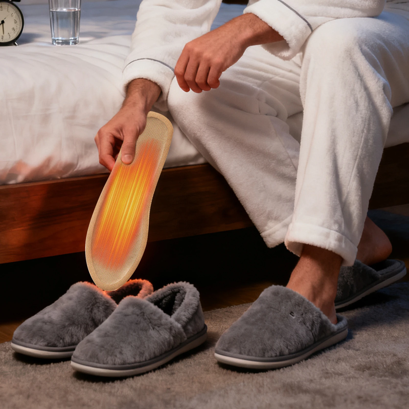 

10 Pairs Insole Foot Warmers Disposable Toe Warmers Continuous Heat Air Activated Warmers for Hunting and Outdoor Sports