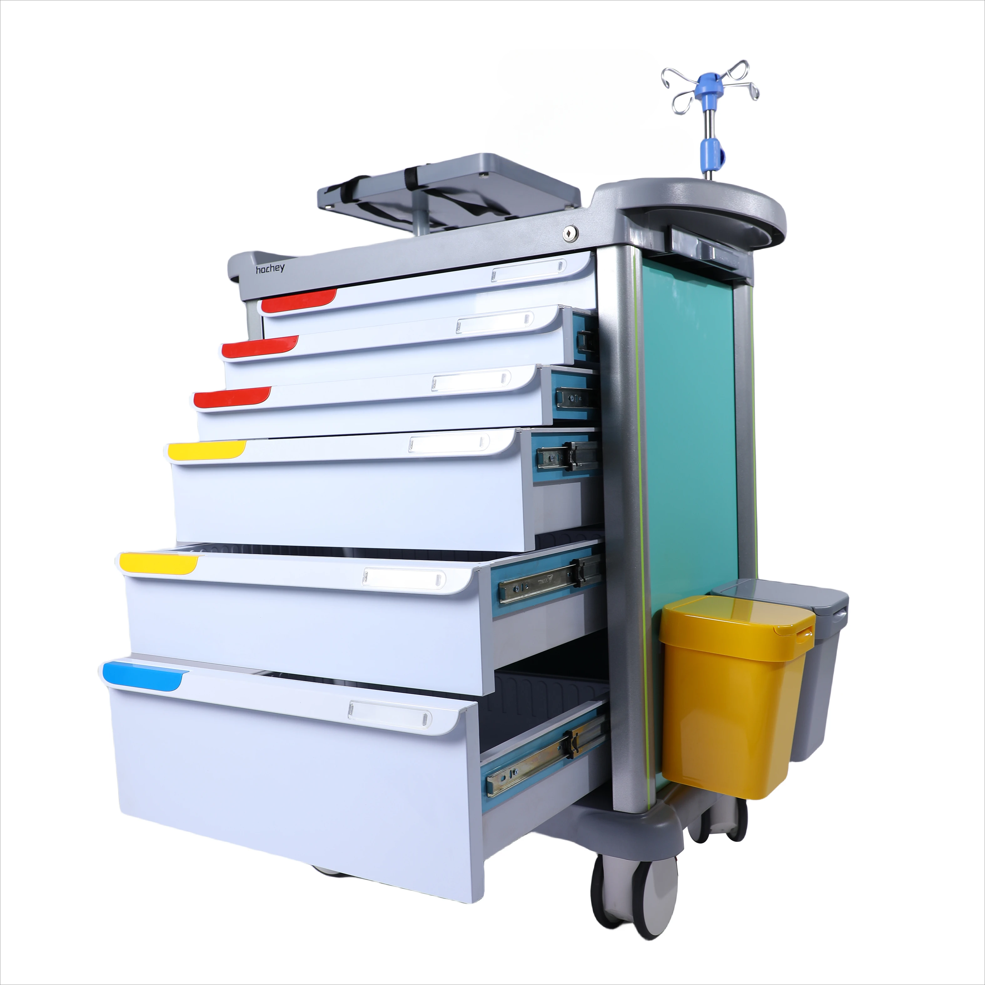 hospital trolley ABS anesthesia medication emergency crash trolley manufacturer