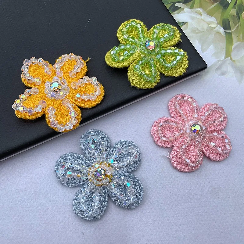 5Pcs/Lot Beaded Rhi…