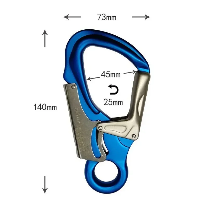 Corda di sicurezza regolabile per elettricisti, cintura piatta da 12 mm, altezza di recinzione, prevenzione delle cadute, attrezzature per l'edilizia